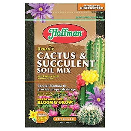 Hoffman 10404 Organic Cactus and Succulent Soil 